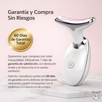 GlowLift™ Masajeador Facial [Piel Firme y Terapia con LED]